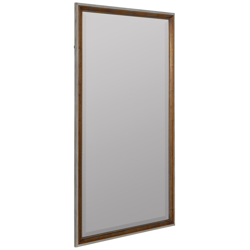 Olivia Flat Beveled Wall Mirror, 68" H x 38" W