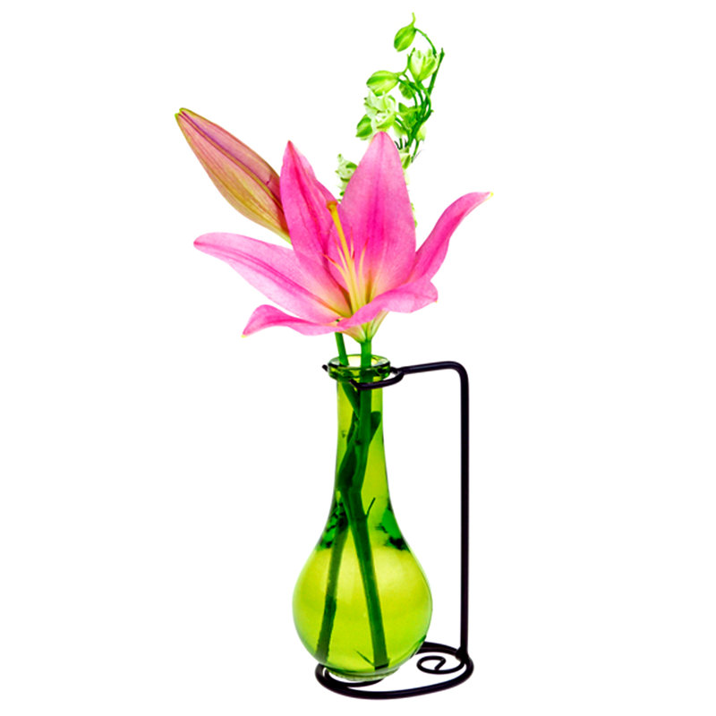 Table Vase, Lime Green