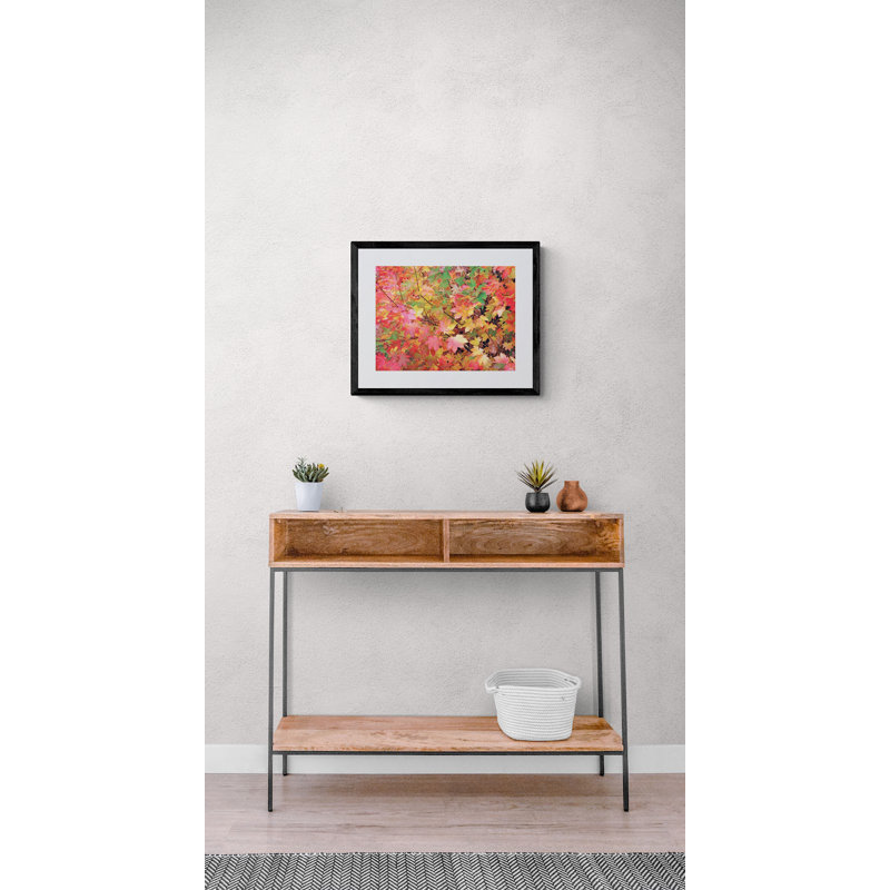 Autumn Maple Leaves Portrait Print by Bruce Heinemann, 25.25" H x 31.25" W
