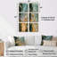 Hodgins - plage, ensemble de 6 reproductions d'art sur toile-1829653604-1829653605