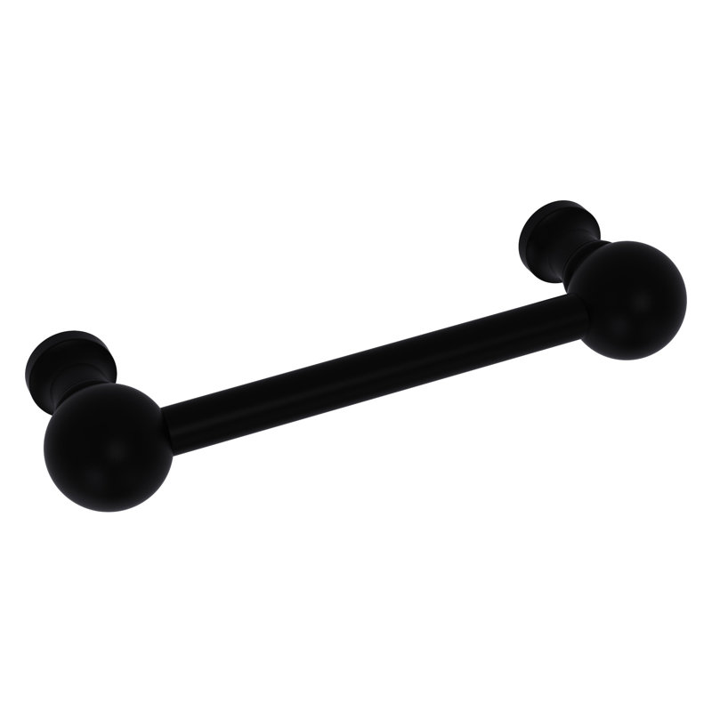 Poignée ronde, Noir mat