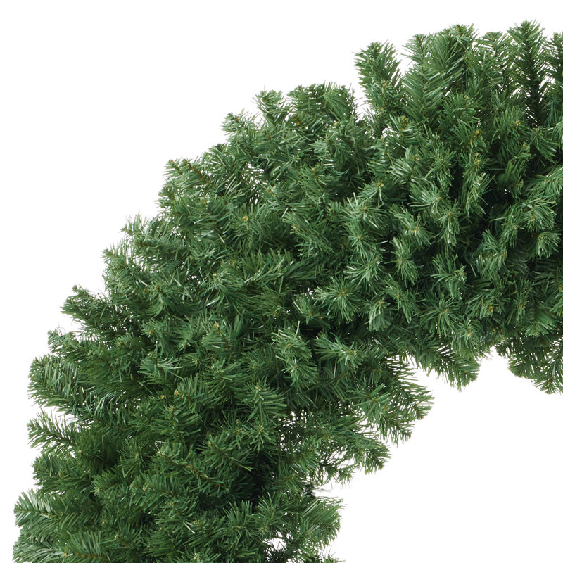 48-Inch Green Pine Artificial Christmas Wreath for Front Door
