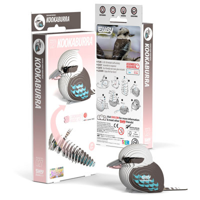 Casse-tête EUGY Kookaburra 3D
