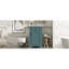 Meuble-lavabo de 20 pouces avec lavabo en céramique, porte à fermeture douce, tablette réglable et support de rangement fixé à la porte - idéal pour les petites salles de bain-879721158