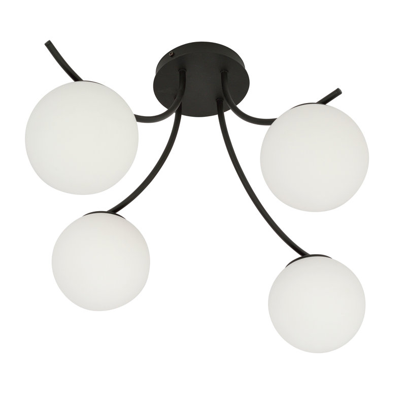 Johntai 4 - Light Sputnik Chandelier, White