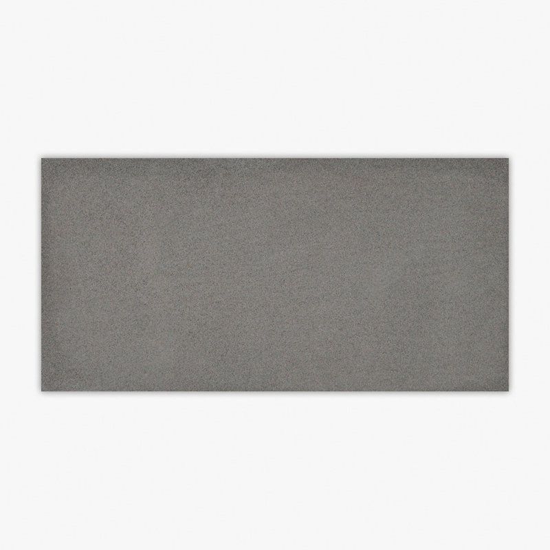 Grey Basalt Sandblasted 12x24 Basalt Wall Tile, Gray