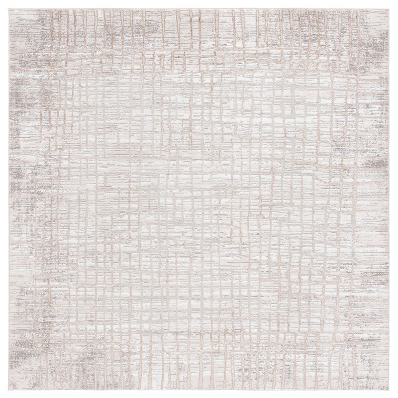 Tapis Yusef Performance Abstract, Carré 6 pi 7 po