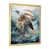 Gold Single Picture Framed