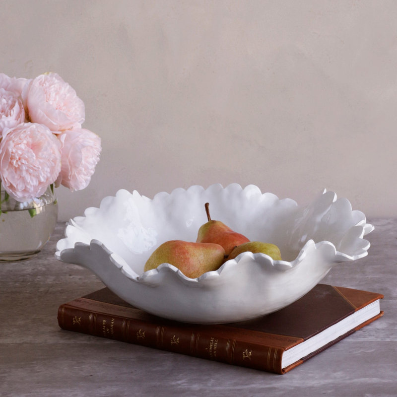 VIDA Colette Large Bowl (White)