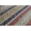Tapis ivoire et rouge noué à la main de haute qualité