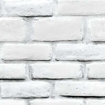 Peel and Stick Wallpaper White Stone Brick Modern Rustic Minimalist Neutral aesthetic Contact Paper Removable Self Adhesive Wall Mural Wall Decor for Bedroom Kitchen Cabinets 24in x 118in