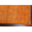 Tapis orange / rouille en laine noué à la main de conception unique 5 pi 11 po x 8 pi 11 po