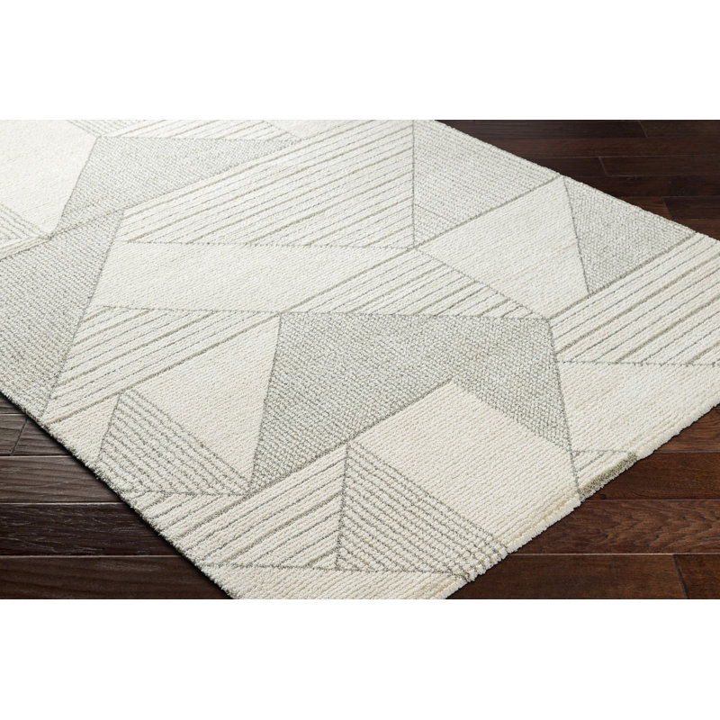 Geometric Indoor Rug, Rectangle 7'10" x 10'