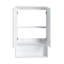 Armoire murale de salle de bain 24 po à fixation flottante avec portes à fermeture en douceur