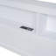 Lit de jour en bois double avec 2 tiroirs, lit de jour avec tablette de rangement et ports de chargement USB, blanc (ancien SKU: N733S170505K)