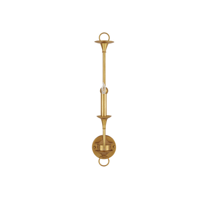Nottaway 1 - Light Candle Wall Light, Gold