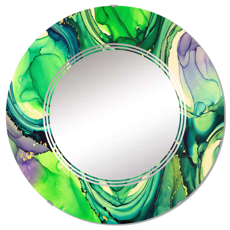 Miroir de salle de bain mural rond, 32 po x 32 po