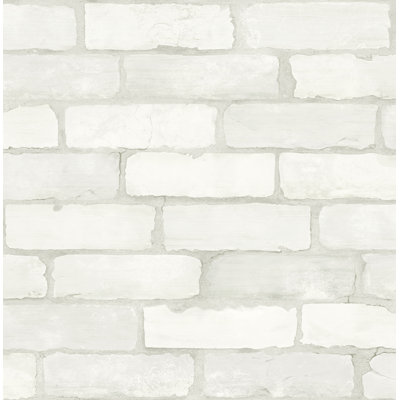Rouleau de papier peint vieilli à la chaux L 33 pi x l 20,5 po