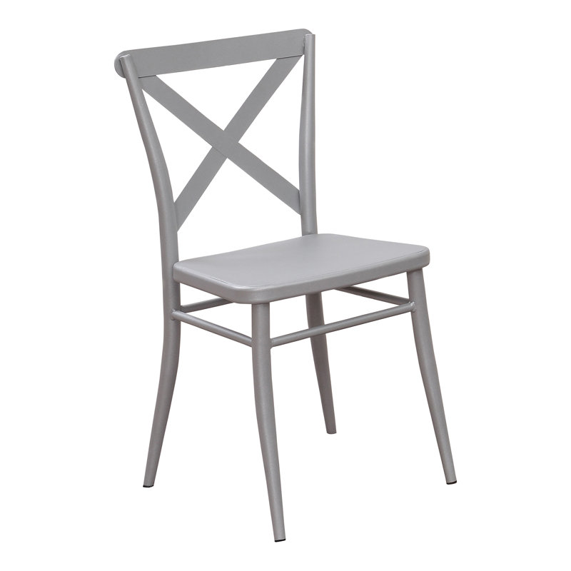 Chaise d'appoint Jakeya, Argent
