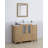 Brescia 48" Single Sink Freestanding Bathroom Vanity with Ceramic Top and Matching Mirror-107174097