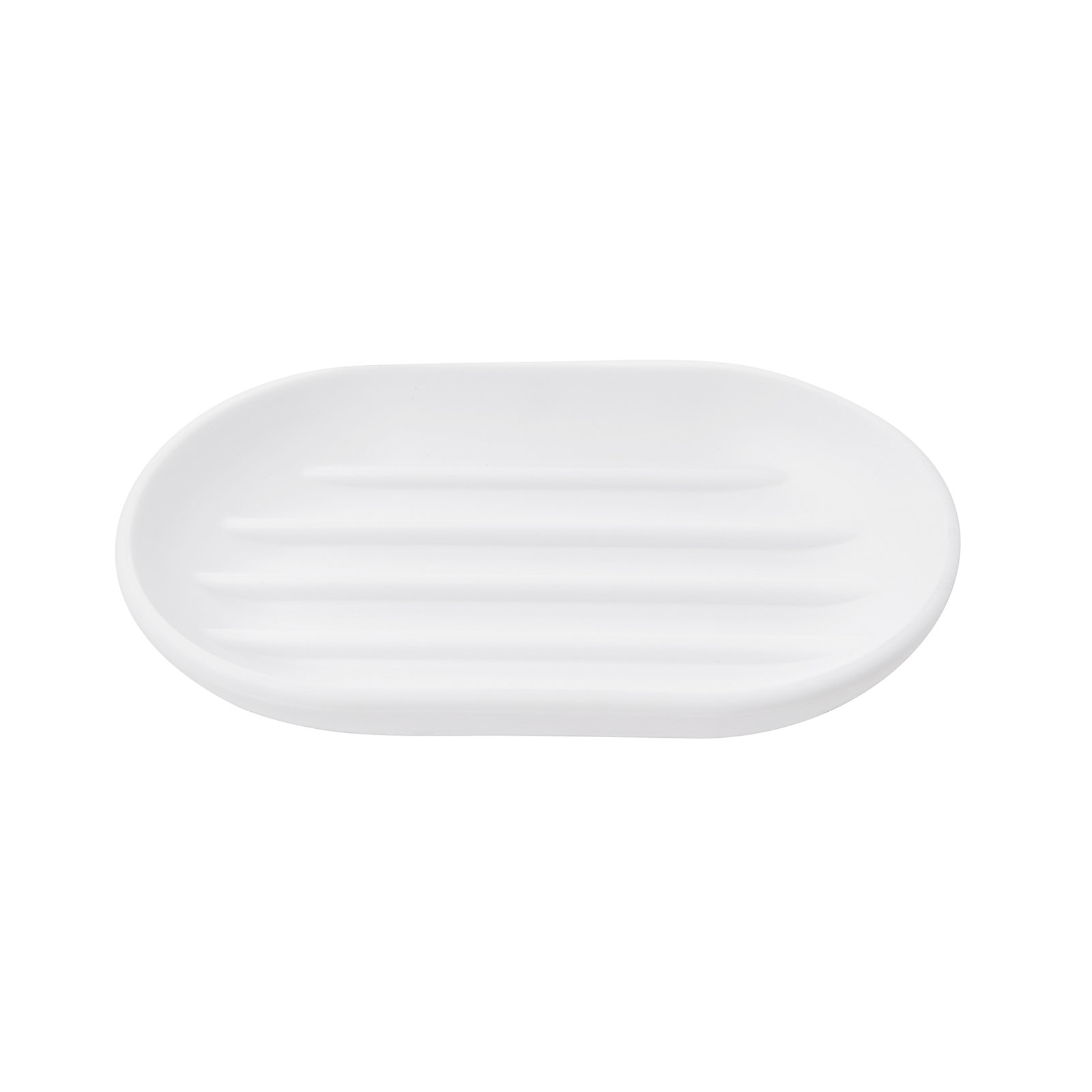Touch Bathroom Tray, White