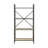 Itzel Antique Oak & Sandy Gray Finish Bookshelf