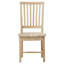 Chaise en bois massif Maner