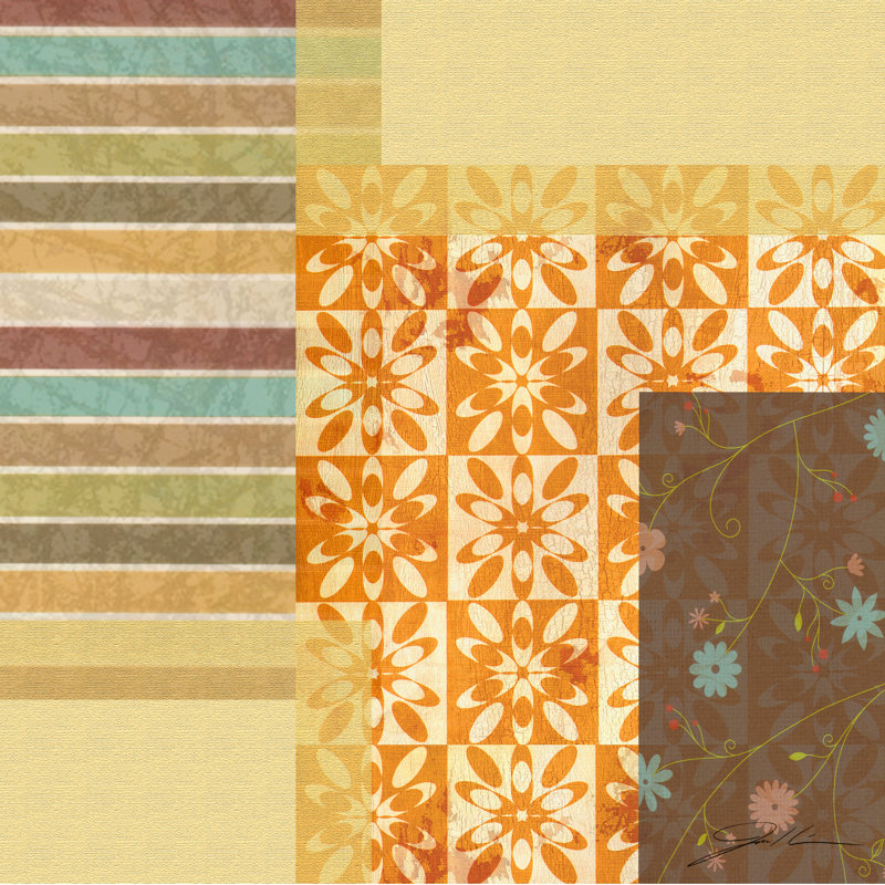 Marmalade II - Wrapped Canvas Print, 30cm H x 30cm W x 3.8cm D