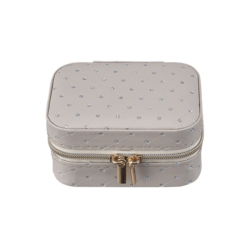 Jewellery Box + Dividers, Grey