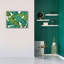 «Tropical Leaves 10» par Mark Ashkenazi, art mural sur toile-494423476