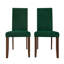 Chaise de salle à manger en bois avec table L 59 po Colwell-466952998-466952994