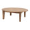 Jainiya Outdoor Round Teak Chat Table
