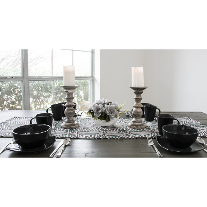 Chemin de table Darion Weave, 53 po x 16 po
