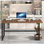 Bureau d'écriture avec rangement en métal Hulstein-735841825-735841826