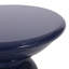 Tables d'appoint d'extérieur en fer avec design évasé, ensemble de 2-410066763
