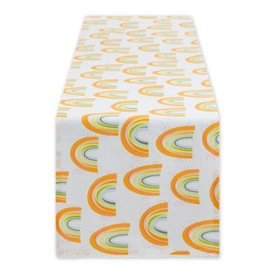 Chemin de table floral 100% coton