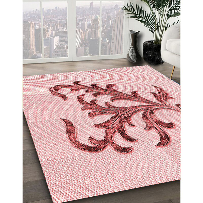 100% Machine Washable Patterned 2989 Area Rug, Rectangle 2' x 3'