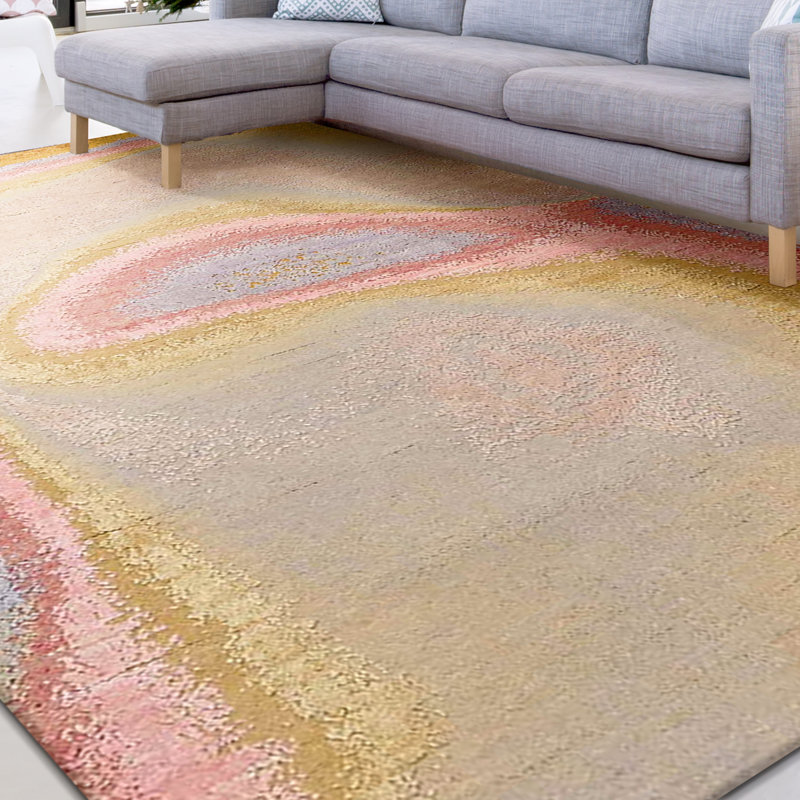 Abstract Area Rug, Rectangle 8' x 10'
