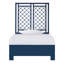 X & Diamond Low Profile Platform Bed-41692151-41692153