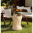 Hourglass Shape Outdoor Side Table-317151188
