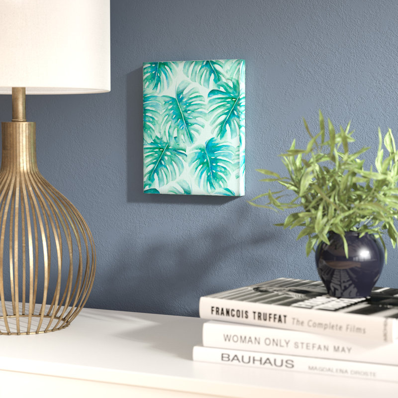 «Paradise Palms» par Jacqueline Maldonado - Impression sur toile, H 10 po x l 8 po x P 1 po, Toile