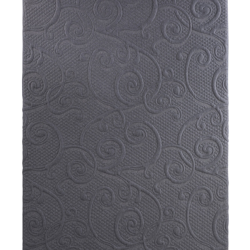 14-inch Queen Size Bed Mattress Gel-Infused Memory Foam Hybrid Mattress, Dark Gray, Mattress in a Box, Medium Firm Comfort