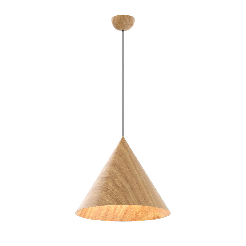 Miralem 1 - Light Wood Cone Pendant