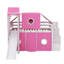 Roomy Twin Loft Bed Comes With Play Tent And Tower
