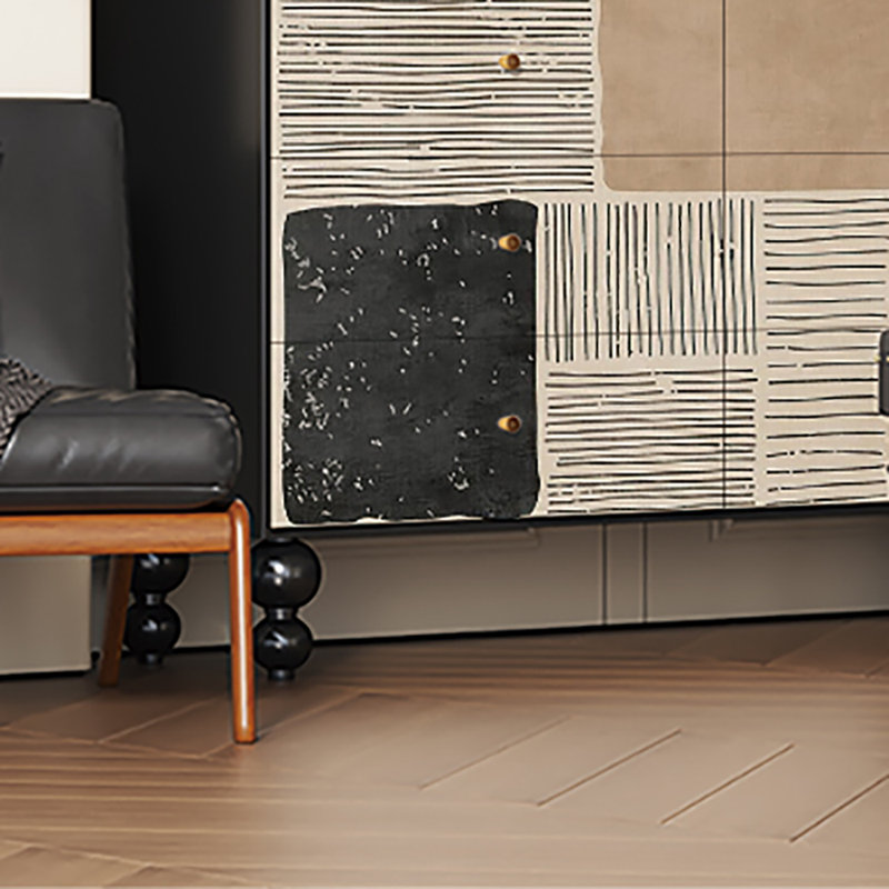53.1'' Six-drawer Sideboard Buffet