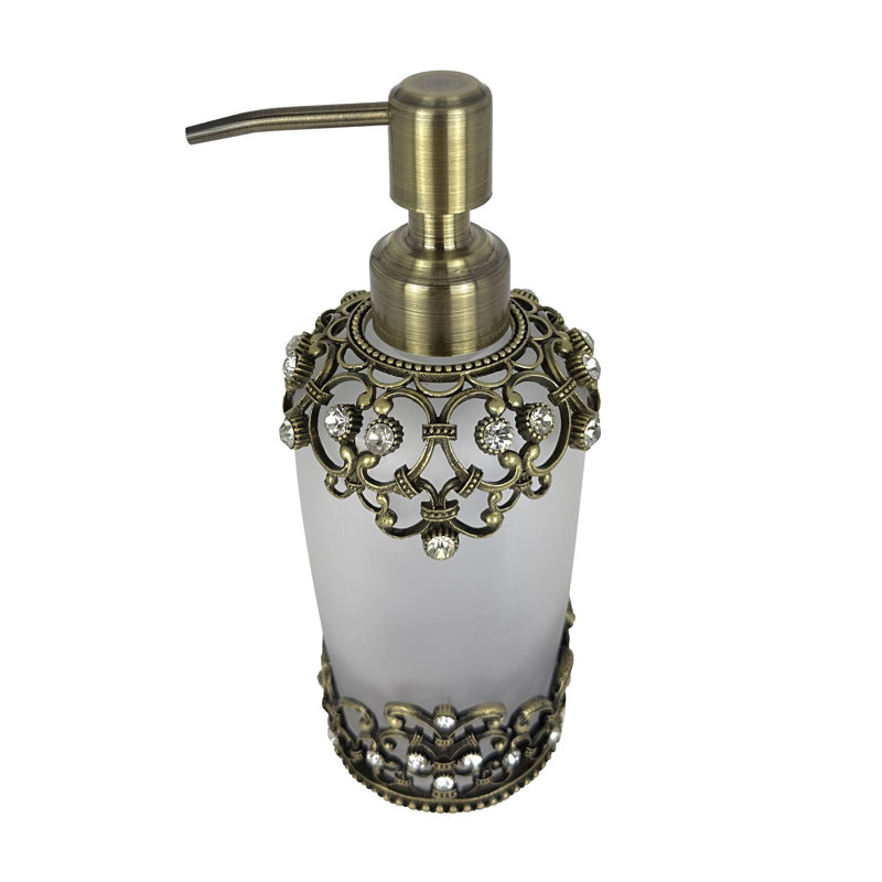 Distributeur de savon en verre givré Amara