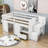 Jarmila Twin Size Wood Loft Bed with Drawer and Staircase-2134552127