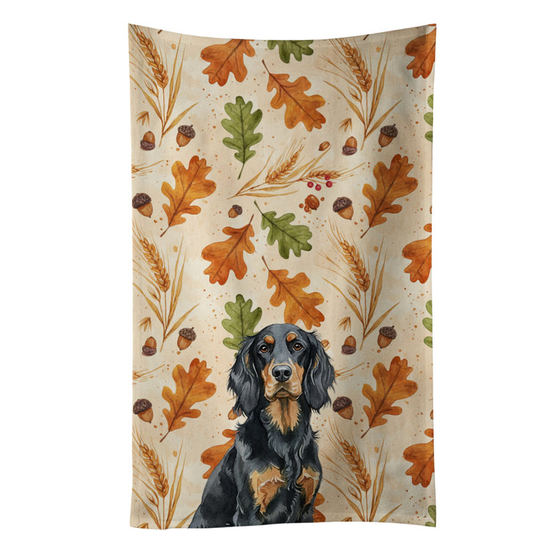 Serviette de cuisine tricolore Sheltie, Setter Gordon