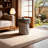 Cement Outdoor End Tables Side Table