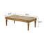 Table basse, plateau en marbre naturel et or antique